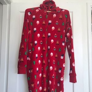 Macy’s Family PJ Men’s Holiday Hooded Onesie